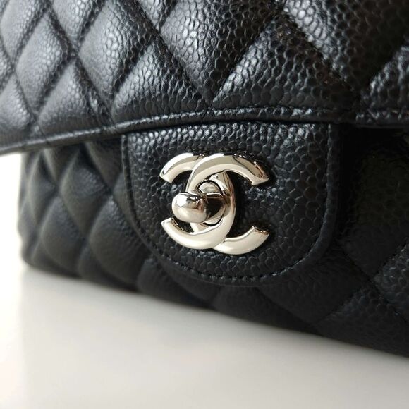 CHANEL Handbags - Classic Caviar Flap Shoulder Bag